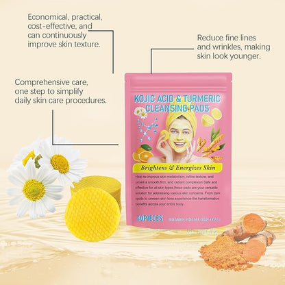 Turmeric Acid Cleaning Pads (Original)